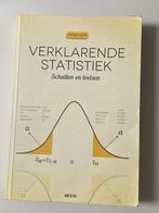 Verklarende Statistiek – Schattingen en Toetsen - Peter Goos, Ophalen of Verzenden, Gelezen, Hoger Onderwijs, Acco