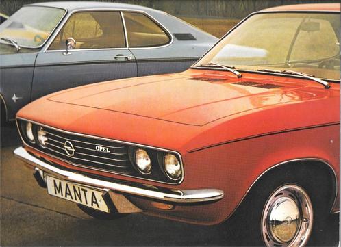 OPEL MANTA 1971, Livres, Autos | Brochures & Magazines, Utilisé, Opel, Enlèvement ou Envoi