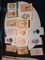 Lot d anciennes photo vers 1900 Verviers Liège Tournai, Verzamelen, Geboortekaartjes en Visitekaartjes