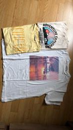 3 t-shirts Mt 158-164, Chemise ou À manches longues, Enlèvement ou Envoi