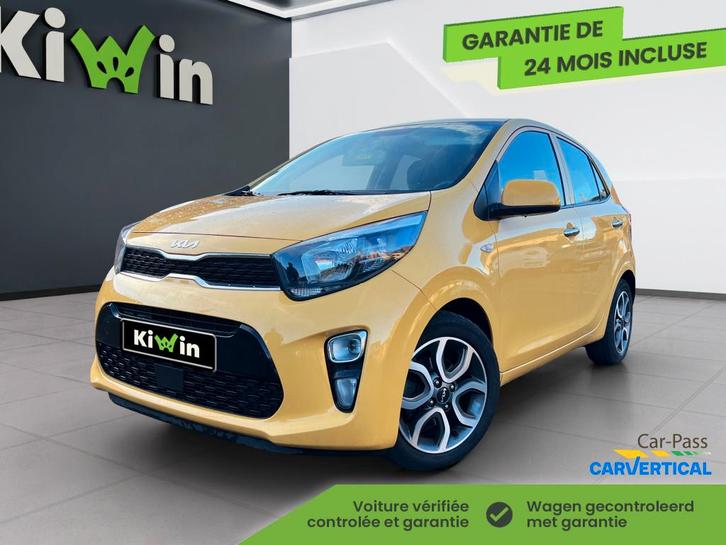 🚗 Kia Picanto 1.0i Automatique, Auto's, Kia, Bedrijf, Te koop, Picanto, ABS, Achteruitrijcamera, Adaptive Cruise Control, Airbags