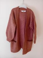 Bruine lange vest, Kinderen en Baby's, Kinderkleding | Maat 110, C&A, Meisje, Trui of Vest, Ophalen of Verzenden