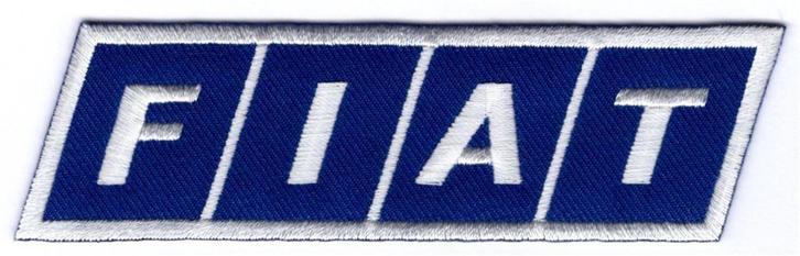 Fiat Tractor stoffen opstrijk patch embleem #1, Verzamelen, Automerken, Motoren en Formule 1, Nieuw, Verzenden
