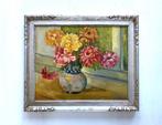 Stilleven met Bloemen in Vaas., Ophalen of Verzenden