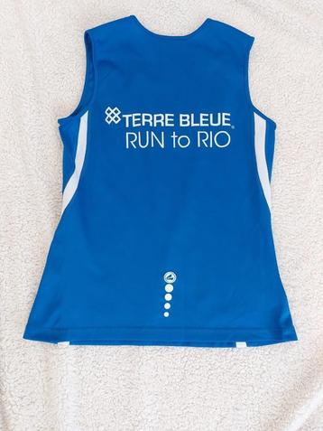 Nieuwe unieke sporttop van Terre Bleue x Jako