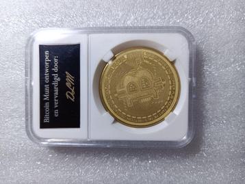 Bitcoin Munt in een Collectors doosje beschikbaar voor biedingen