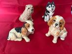 Honden beelden 4 rassen samen of apart te koop, Verzamelen, Ophalen of Verzenden, Gebruikt, Dier