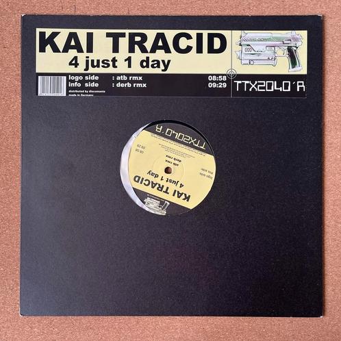 Kai Tracid – 4 Just 1 Day (ATB/Derb Remix) (Tracid Traxxx), Cd's en Dvd's, Vinyl | Dance en House, Gebruikt, Techno of Trance