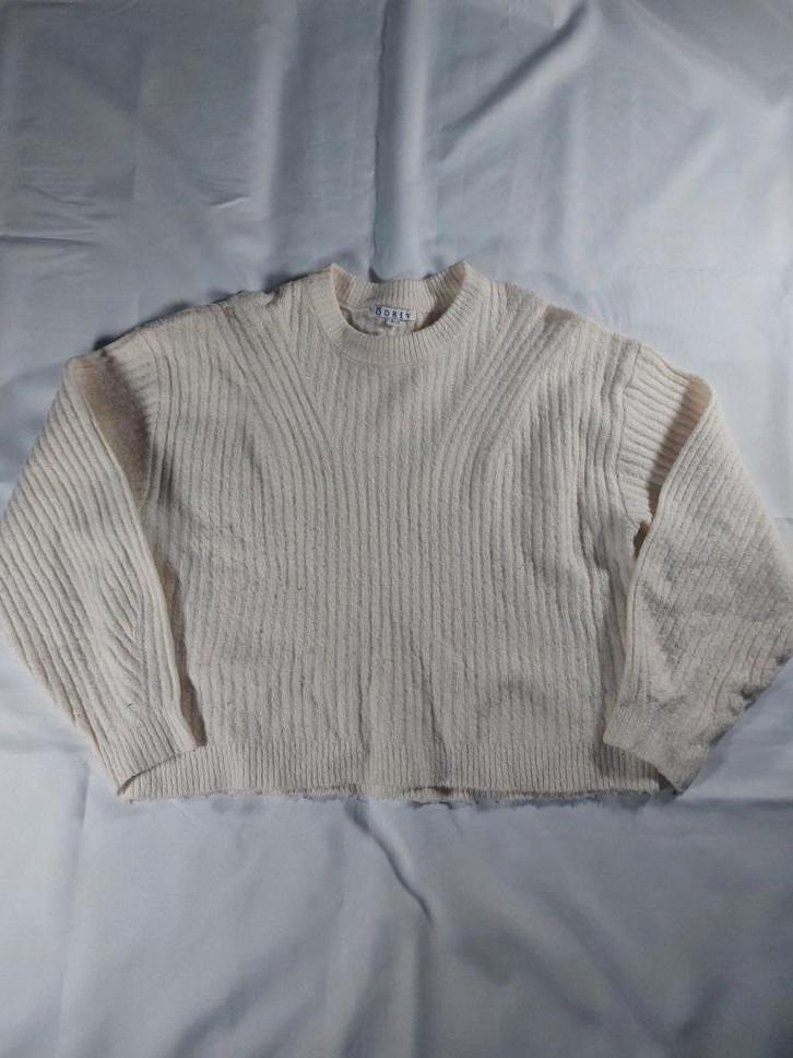 Pull blanc cassé de la marque Odrey, Kleding | Dames, Truien en Vesten, Zo goed als nieuw, Maat 42/44 (L), Wit, Ophalen of Verzenden