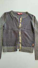 Grijsbruine cardigan - JBC - maat 7 jaar (122), Kinderen en Baby's, Kinderkleding | Maat 122, Meisje, Trui of Vest, Gebruikt, Ophalen of Verzenden