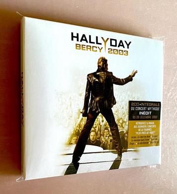 J.HALLYDAY : BERCY 2003 // 2 CD + Boekje // Staat Als NIEUW beschikbaar voor biedingen