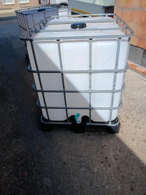 Ibc vaten 1000l, Tuin en Terras, Regentonnen, Zo goed als nieuw, Ophalen