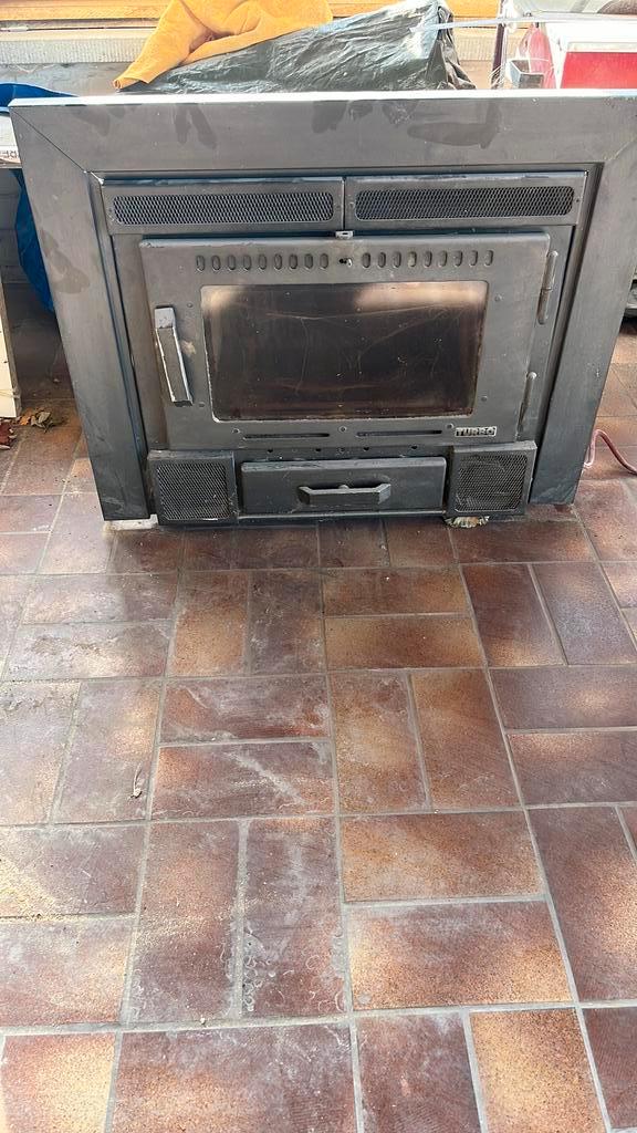 Houtkachel turbo, Huis en Inrichting, Haarden, Gebruikt, Ophalen
