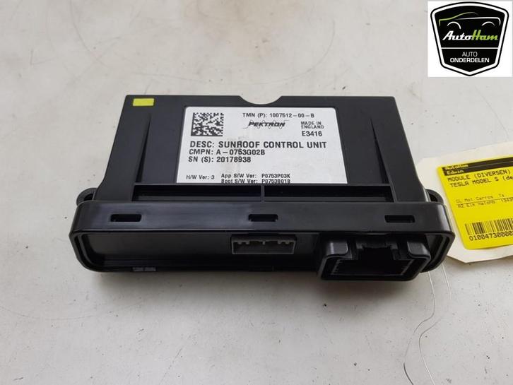 COMPUTER DIVERSEN Tesla Model S (|100751200B|), Auto-onderdelen, Elektronica en Kabels, Overige automerken, Gebruikt