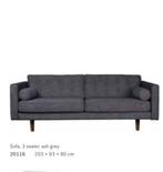 Ethnicraft sofa's N101 (3+1), Ophalen, Gebruikt, Design, Rechte bank
