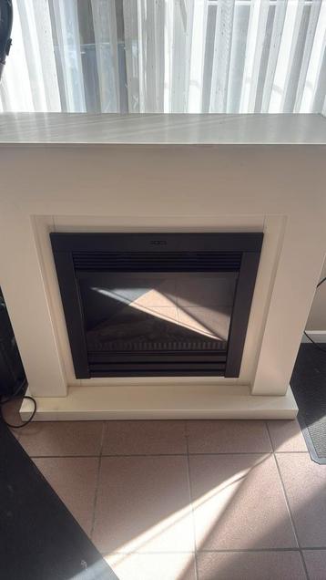 Haard op elektrische, Huis en Inrichting, Haarden, Ophalen, Zo goed als nieuw