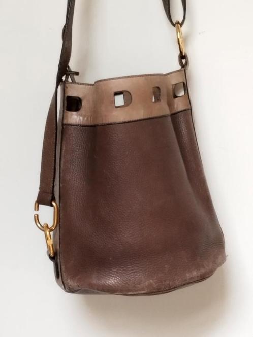 Delvaux vintage gibus, Handtassen en Accessoires, Tassen | Damestassen, Gebruikt, Ophalen