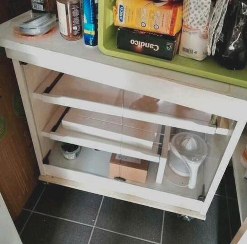 🌟 Zie draaitafel, hifi-tv-kast, zeer stevig scherm, Huis en Inrichting, Kasten | Ladekasten, Gebruikt, Minder dan 100 cm, 50 tot 100 cm
