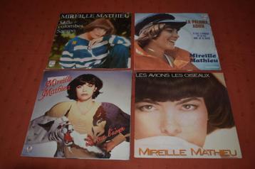 45t's voor fans van  Mireille Mathieu  beschikbaar voor biedingen
