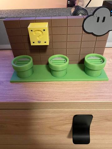 Mario thema switch dock beschikbaar voor biedingen