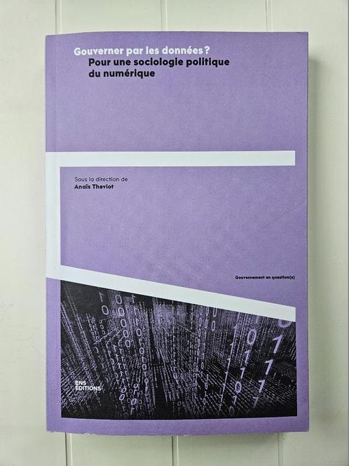 Gouverner par les données ? - Pour une sociologie politique, Livres, Histoire & Politique, Comme neuf, Enlèvement ou Envoi