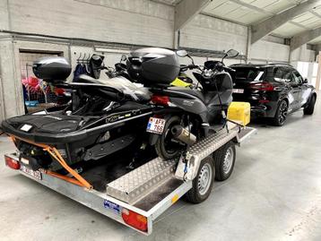 trailer dubbel as voor jetski en motorfietsen beschikbaar voor biedingen