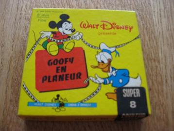 Walt Disney Goofy en Planeur  8mm Couleur Super Tekenfilm Ko