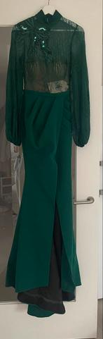 Couture jurk maat 38 Nieuw, Ophalen, Zo goed als nieuw, Maat 38/40 (M), Groen