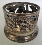 Antieke verzilverde Jürst Jugendstil wijnfleshouder, Antiek en Kunst, Ophalen