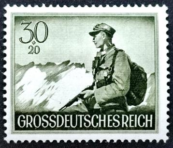 Gross Dt.Reich: Gebirgsjäger 1944 POSTFRIS beschikbaar voor biedingen