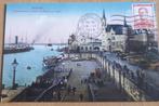 ANVERS : carte postale ancienne en couleur 1914 EMBARCADERE,, Collections, Affranchie, Enlèvement ou Envoi, Anvers, Avant 1920