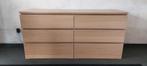 Ikea malm ladekast bruin 6 schuiven, Huis en Inrichting, Kasten | Ladekasten, 50 tot 100 cm, 5 laden of meer, 25 tot 50 cm, 150 tot 200 cm