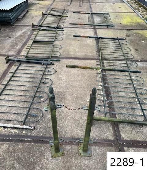 2289. Sierpoort / Sierhekwerk / Sierhek / Hekwerk/ Balkonhek, Tuin en Terras, Tuinpoorten, Gebruikt, Draaipoort, Ophalen