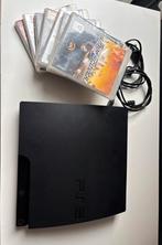 Ps3 slim 320 + jeux, Games en Spelcomputers, Spelcomputers | Sony PlayStation 3, Ophalen, Zo goed als nieuw, Slim