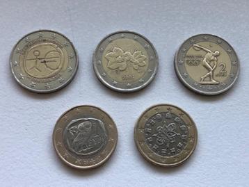 Reeks zeldzamere euromunten