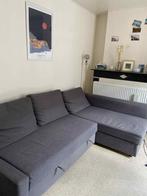 Hoekzetel, Huis en Inrichting, Ophalen, Gebruikt, Stof, 3-zitsbank