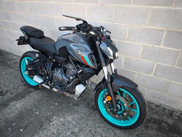 Yamaha MT07 2023 beschadigd beschikbaar voor biedingen