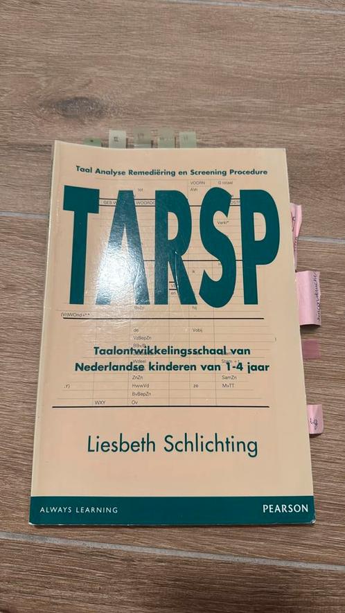 L. Schlichting - TARSP, Boeken, Wetenschap, Zo goed als nieuw, Ophalen