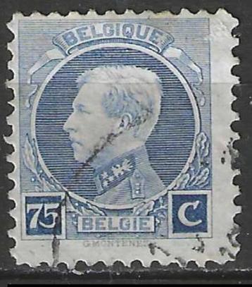 Belgie 1921/1927 - Yvert/OBP 213 - Koning Albert I (ST) beschikbaar voor biedingen