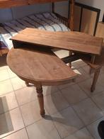 Ronde tafel van massief eikenhout, Antiek en Kunst, Ophalen