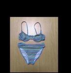 2 delige meerkleurige gestreepte bikini., Comme neuf, Bikini, Olaian decatlon., Autres couleurs