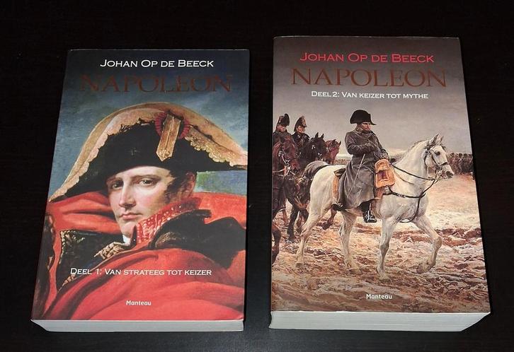 NAPOLEON Deel 1 & 2. Auteur: Johan Op De Beeck, Boeken, Biografieën, Ophalen of Verzenden
