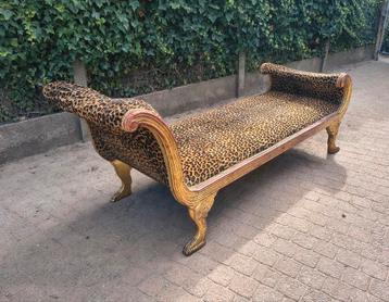 Antieke Baroque Loungebank Lodewijk XV   beschikbaar voor biedingen