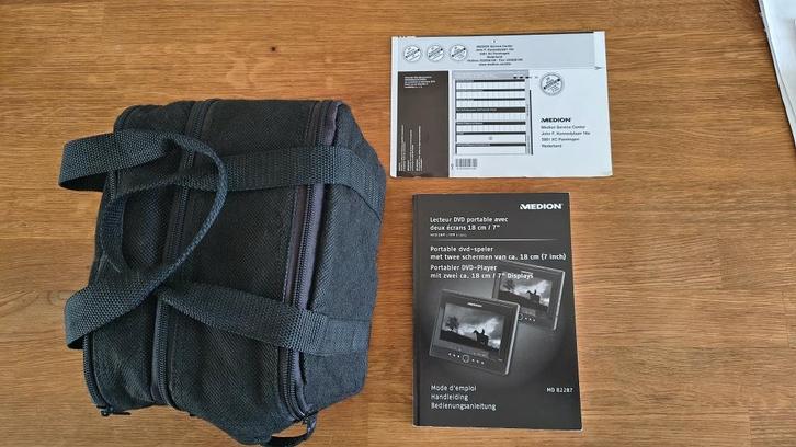 Medion draagbare DVD speler set, Auto diversen, Auto-accessoires, Gebruikt, Ophalen of Verzenden