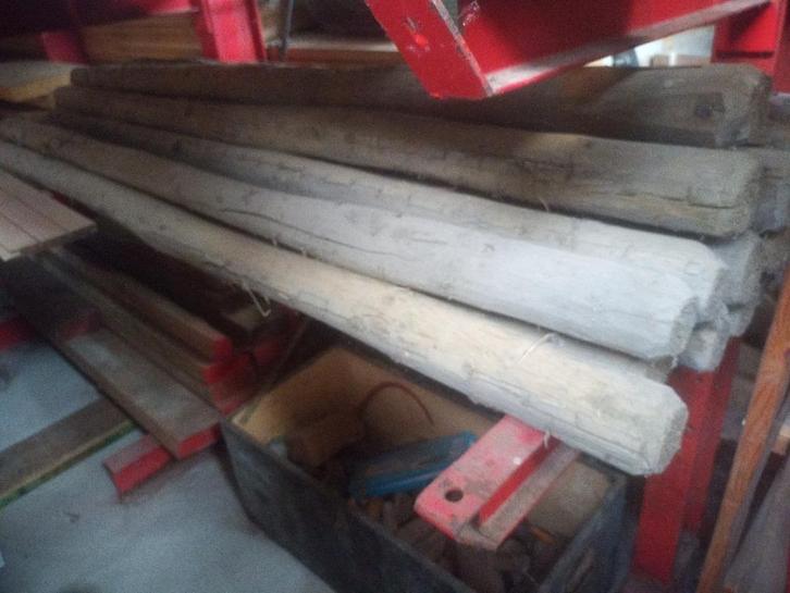 Weide paal hout, Tuin en Terras, Palen, Balken en Planken, Ophalen