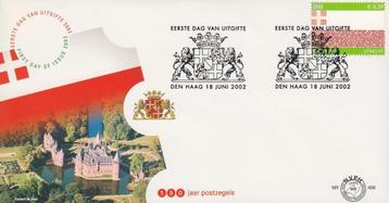 2002 - NEDERLAND - FDC Provinciezegel van Utrecht [SG V8] beschikbaar voor biedingen