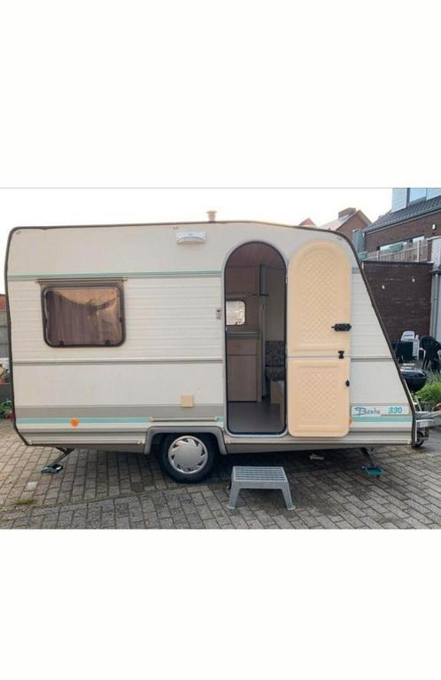 caravan caravalier 330  750kg geen keuring nodig, Caravans en Kamperen, Caravans, Particulier, Ophalen