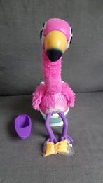 gotta go flamingo - interactieve knuffel, Kinderen en Baby's, Speelgoed | Knuffels en Pluche, Ophalen, Gebruikt