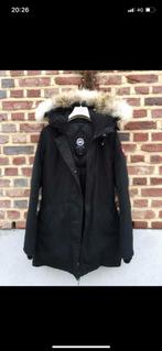 Canada Goose dames zwarte lange parka als NIEUW, maat Medium, Maat 38/40 (M), Ophalen of Verzenden, Zo goed als nieuw, Zwart