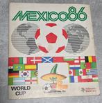 Panini voetbael+Mexico 86+Platini+Maradona+Boek Panini+WC 86, Verzamelen, Ophalen of Verzenden, Gebruikt, Poster, Plaatje of Sticker